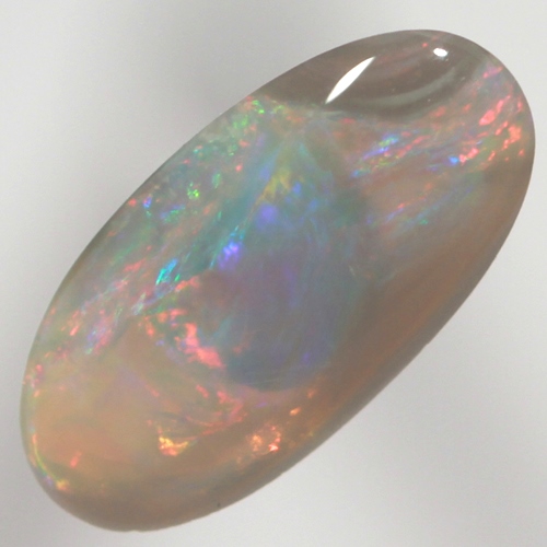 SOLID BLACK OPAL Bright rolling flashes